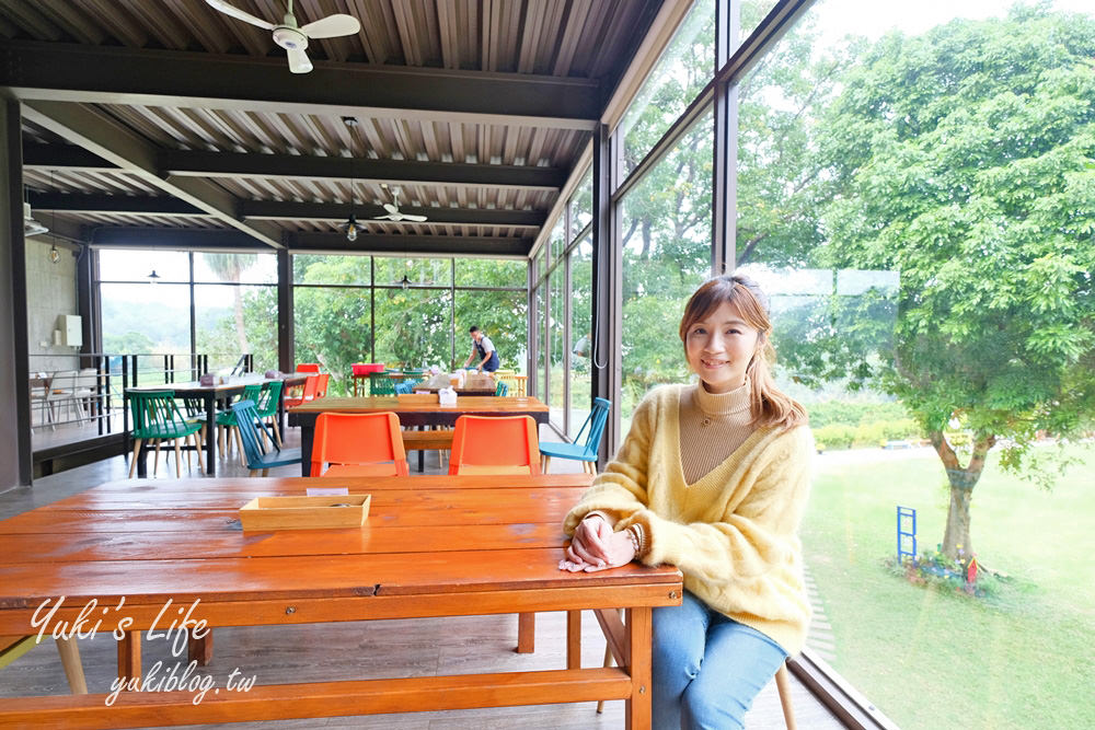 苗栗親子景點【橙香森林】餵兔子大草皮玻璃景觀餐廳×採果森林樂園×美拍約會好去處！ - yuki.tw