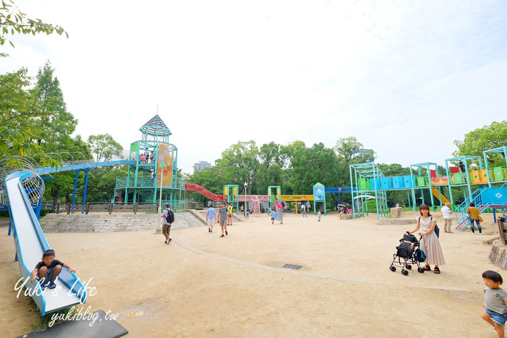 【大阪城天守閣×大阪公園兒童遊樂場】大阪周遊卡免費親子景點 - yuki.tw