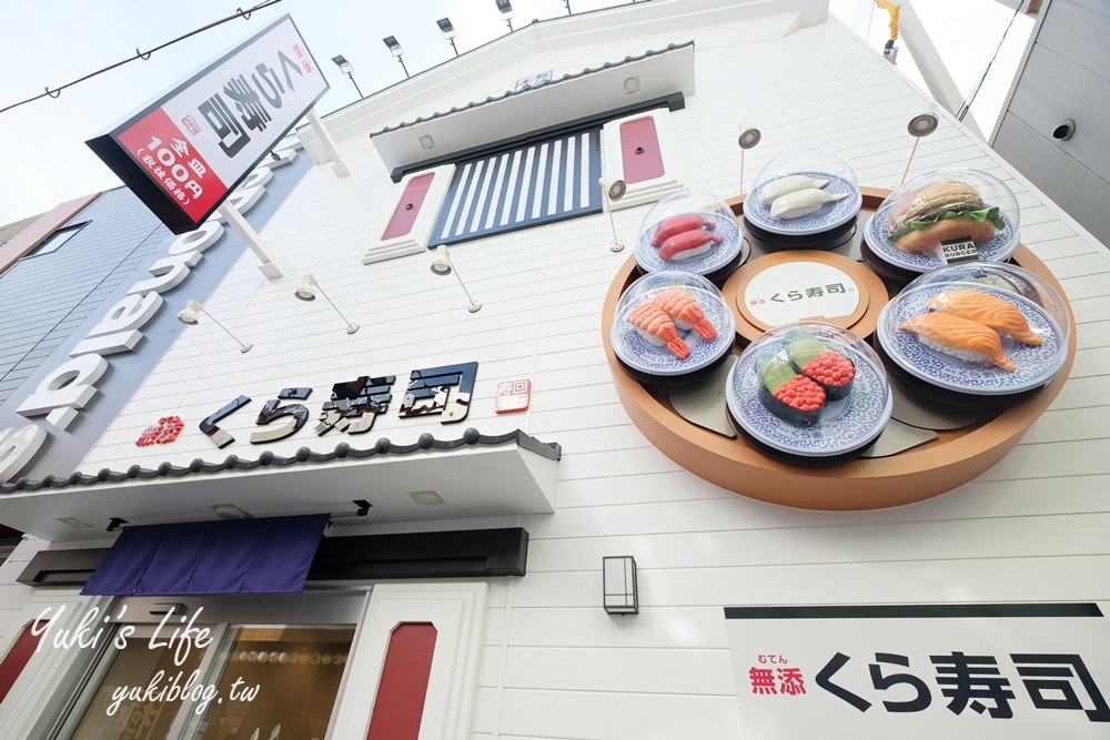 大阪必訪免費景點【通天閣】新世界商店街巨型食物招牌，每家都有特色 - yuki.tw