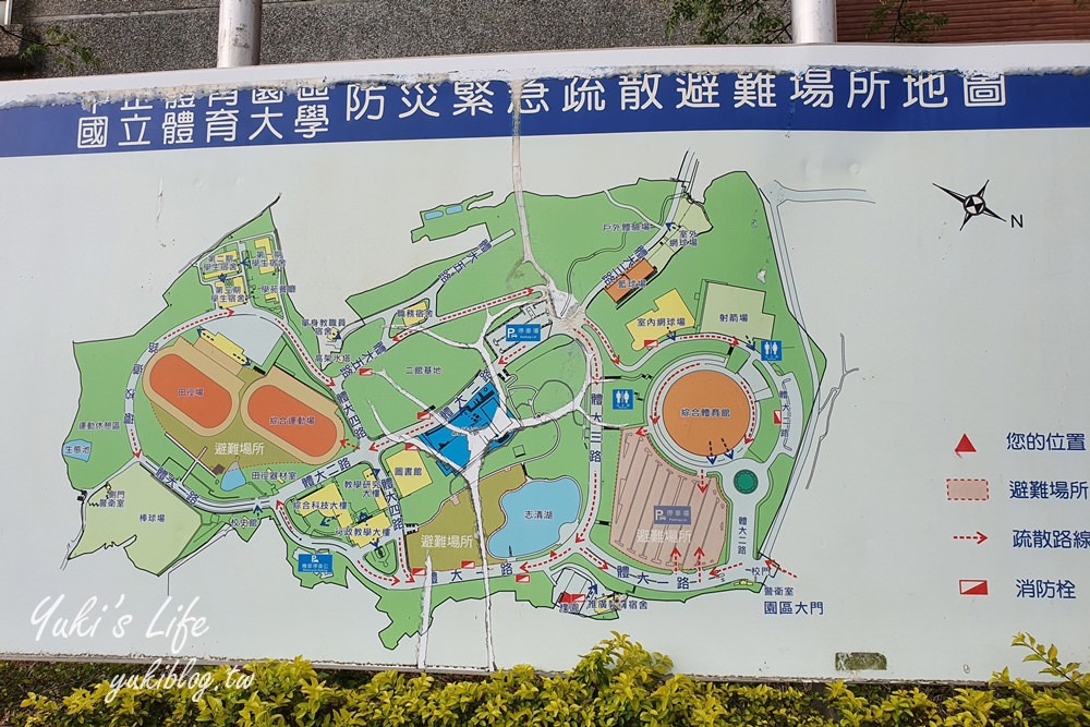 體育大學志清湖》湖中土地公廟！大草皮超愜意，好停車還能免費逛文物館 - yuki.tw