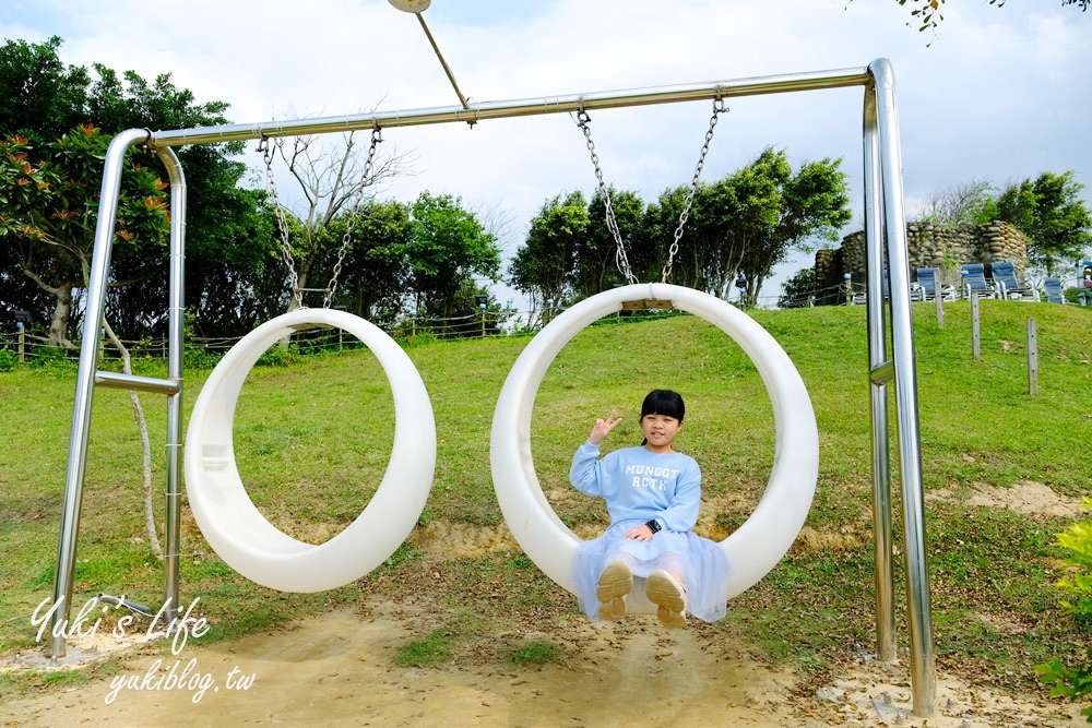 桃園親子景點【海灣星空】月亮鞦韆海景飛機景觀餐廳×迷你馬×大古山夜景超浪漫(暫停營業) - yuki.tw