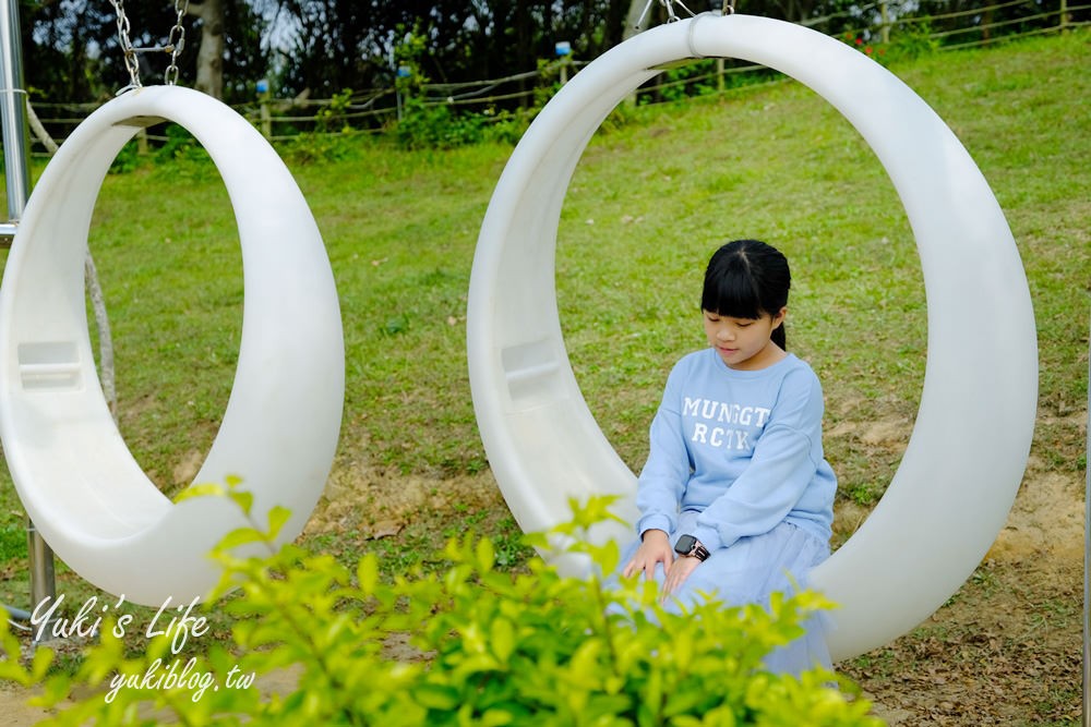 桃園親子景點【海灣星空】月亮鞦韆海景飛機景觀餐廳×迷你馬×大古山夜景超浪漫(暫停營業) - yuki.tw