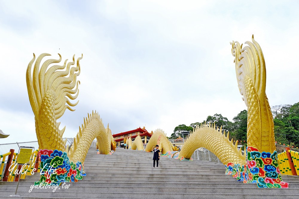 南投中寮景點【金龍山法華寺】氣勢磅礡110米金龍雲梯×賞景聖地開放! - yuki.tw