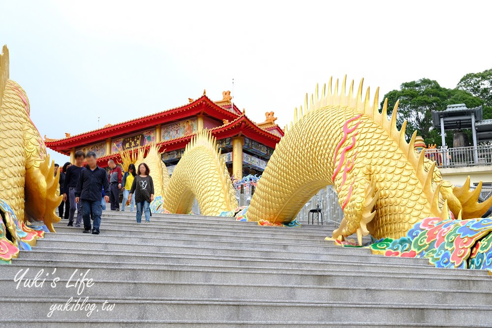 南投中寮景點【金龍山法華寺】氣勢磅礡110米金龍雲梯×賞景聖地開放! - yuki.tw