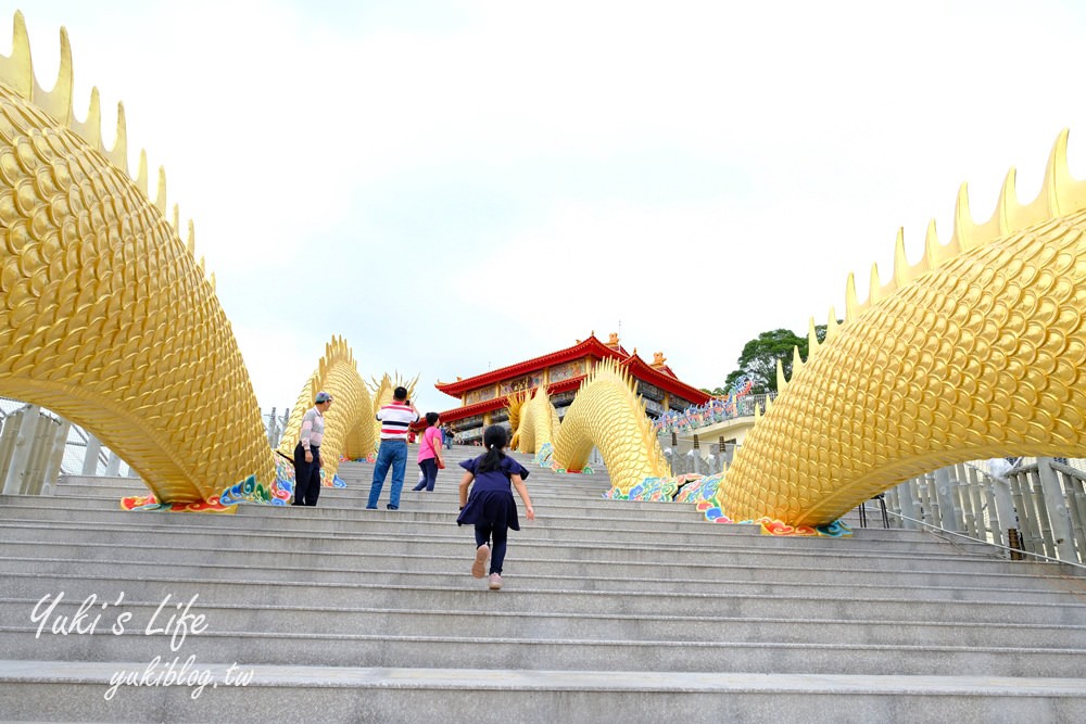 南投中寮景點【金龍山法華寺】氣勢磅礡110米金龍雲梯×賞景聖地開放! - yuki.tw