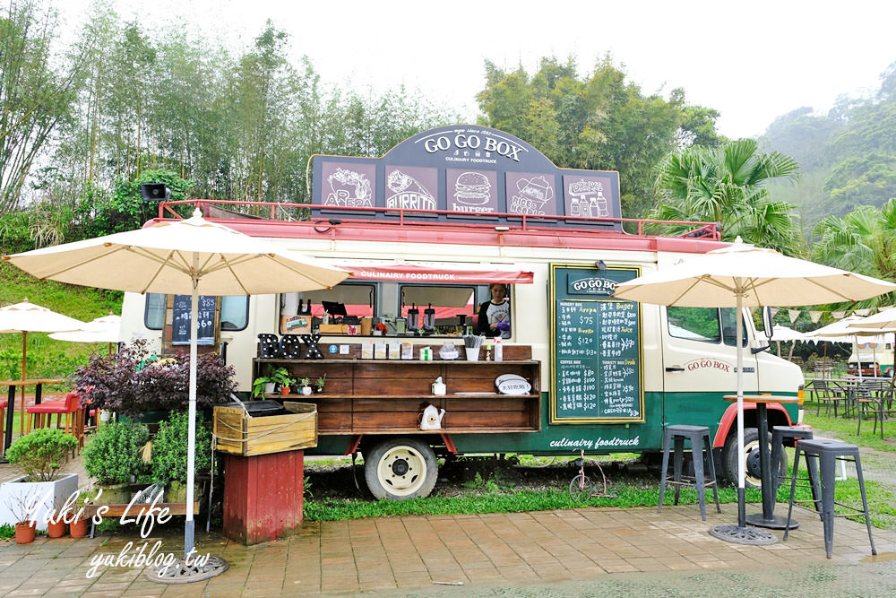 桃園大溪美食【GOGOBOX餐車誌】美式餐車草地野餐吹泡泡×下午茶約會場地～ - yuki.tw