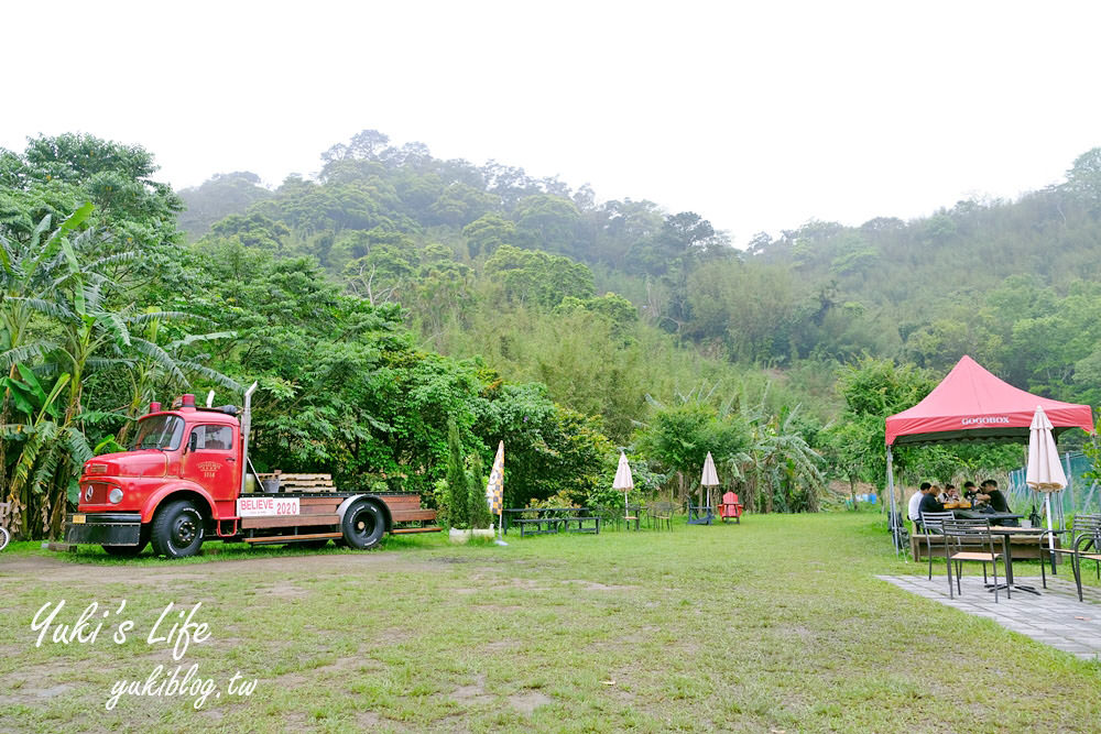 桃園大溪美食【GOGOBOX餐車誌】美式餐車草地野餐吹泡泡×下午茶約會場地～ - yuki.tw