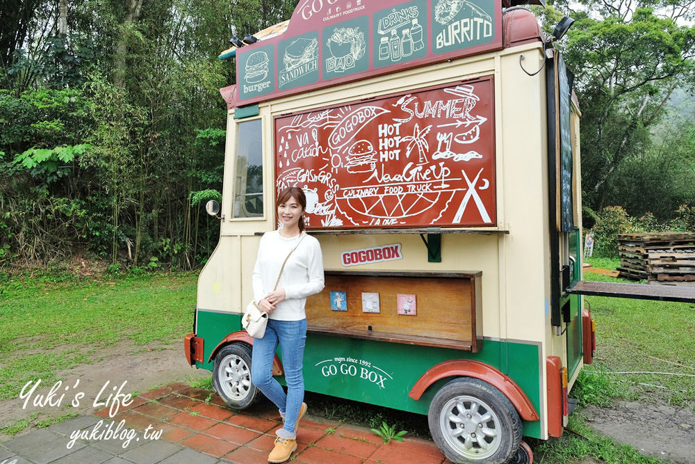 桃園大溪美食【GOGOBOX餐車誌】美式餐車草地野餐吹泡泡×下午茶約會場地～ - yuki.tw