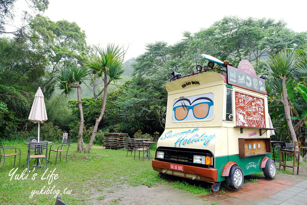 桃園大溪美食【GOGOBOX餐車誌】美式餐車草地野餐吹泡泡×下午茶約會場地～ - yuki.tw