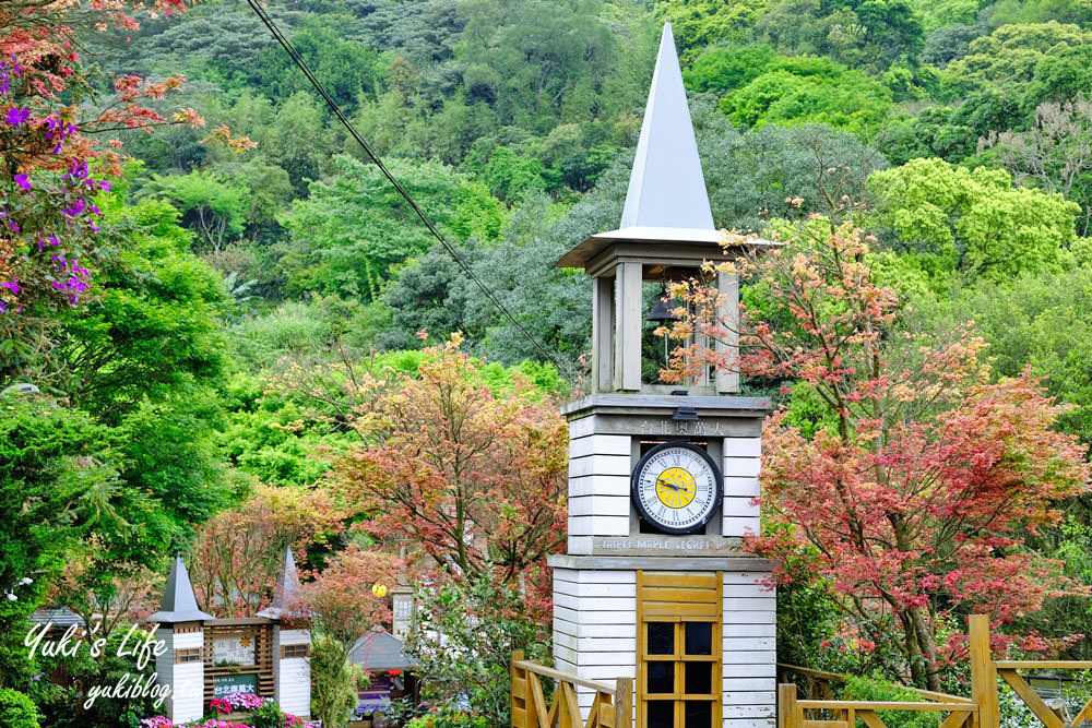 士林台北奧萬大》陽明山賞楓、繡球花、森林親水避暑、小木屋簡餐下午茶 - yuki.tw