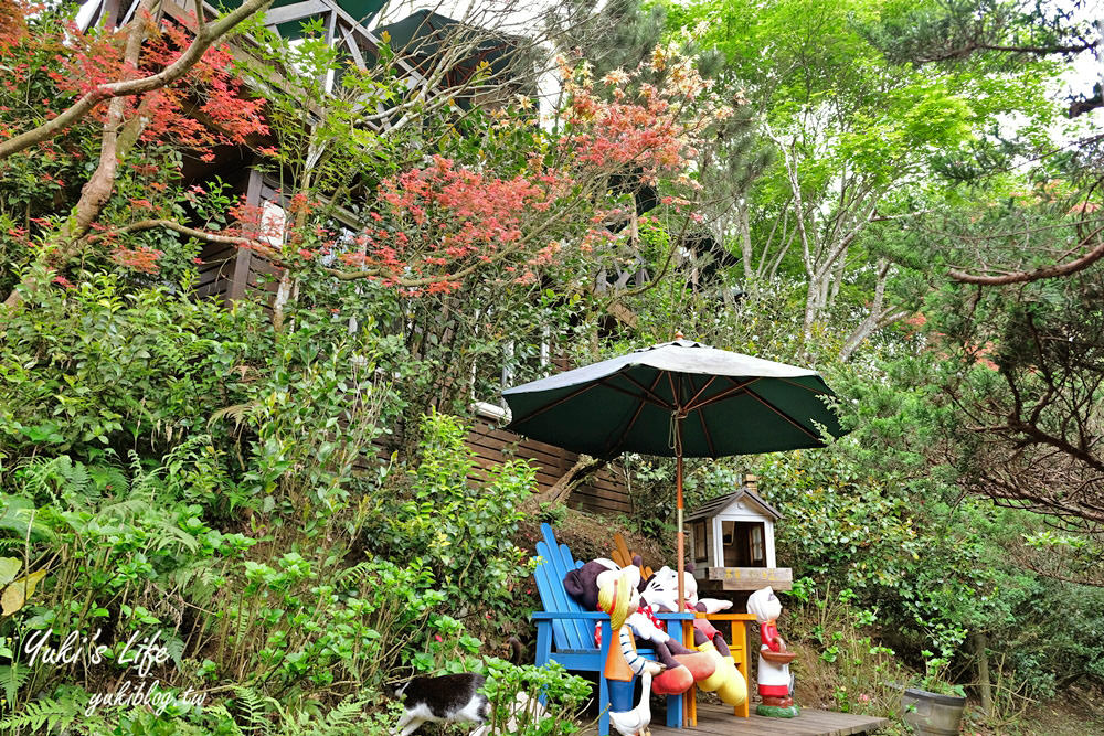 士林台北奧萬大》陽明山賞楓、繡球花、森林親水避暑、小木屋簡餐下午茶 - yuki.tw