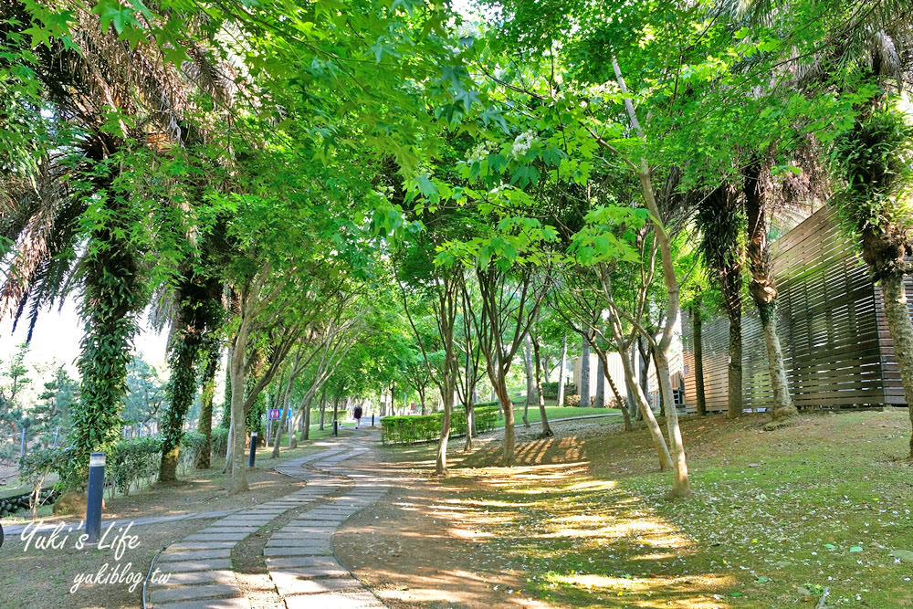 桃園龍潭親子景點【桃園市客家文化館】免門票還有沙坑溜滑梯！好停車,桃園油桐花景點！ - yuki.tw