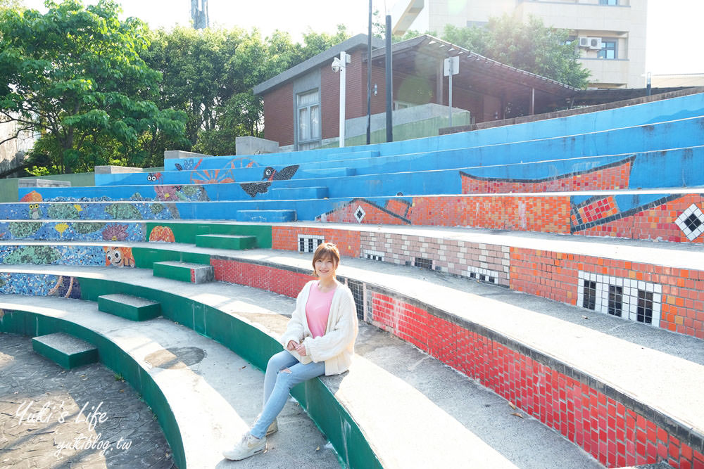 親子景點【桃園市客家文化館】賞油桐花×3D彩繪×公園散步餵魚好去處！ - yuki.tw