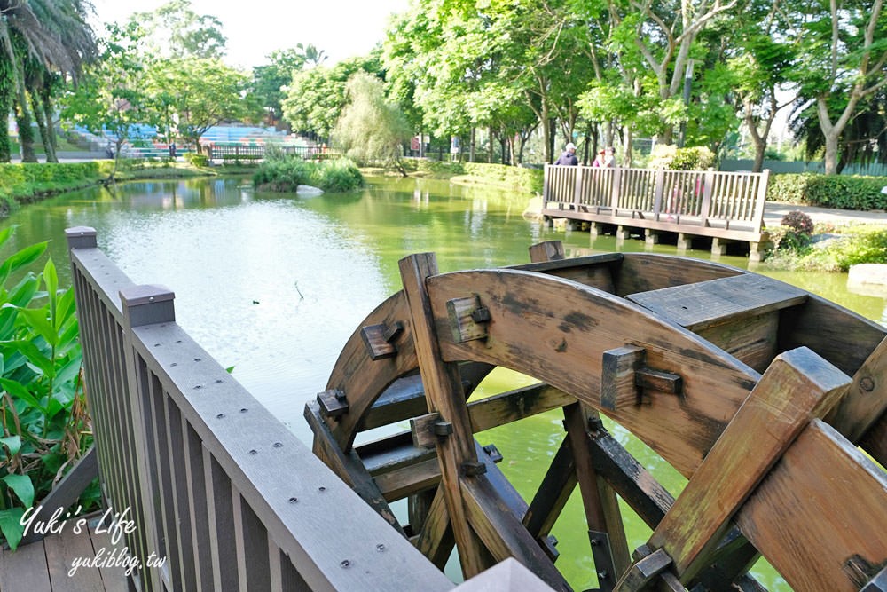 親子景點【桃園市客家文化館】賞油桐花×3D彩繪×公園散步餵魚好去處！ - yuki.tw