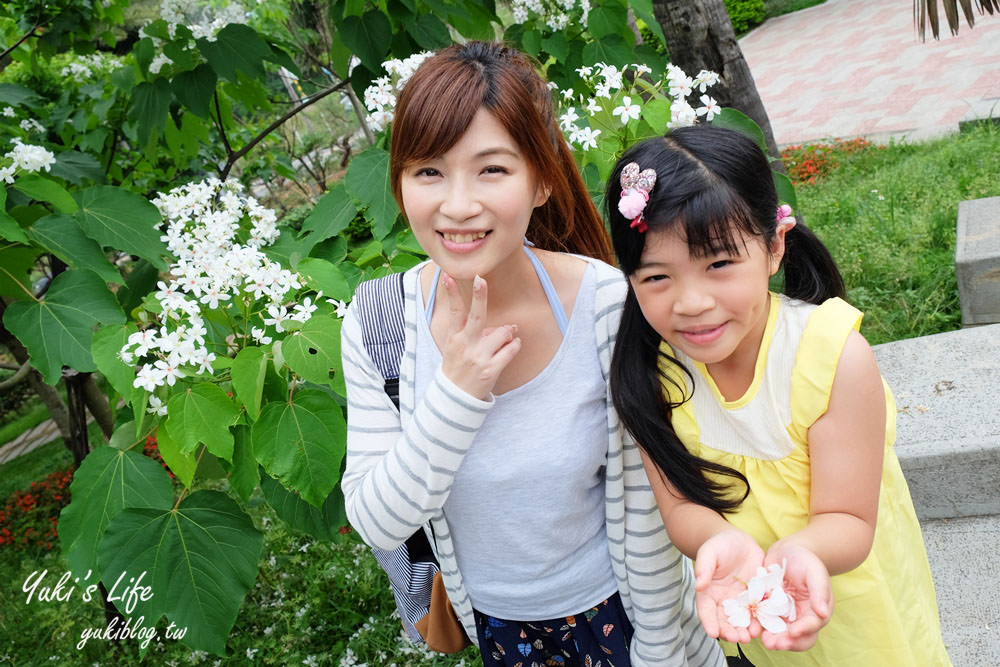 親子景點【桃園市客家文化館】賞油桐花×3D彩繪×公園散步餵魚好去處！ - yuki.tw