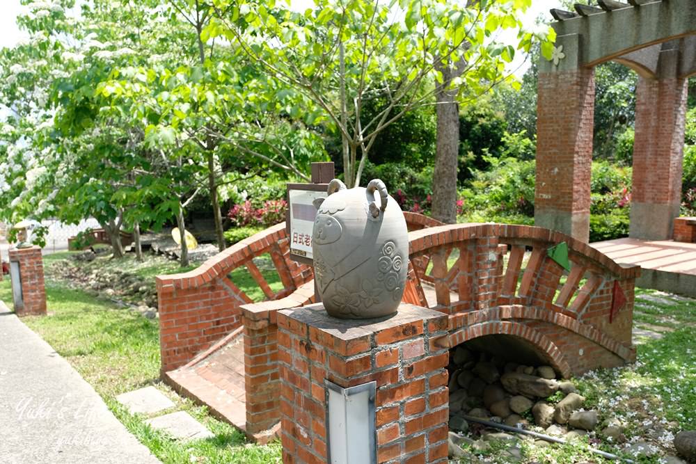 苗栗景點「苗栗客家大院」桃太郎日式街道免費逛.油桐花景點必收藏 - yuki.tw