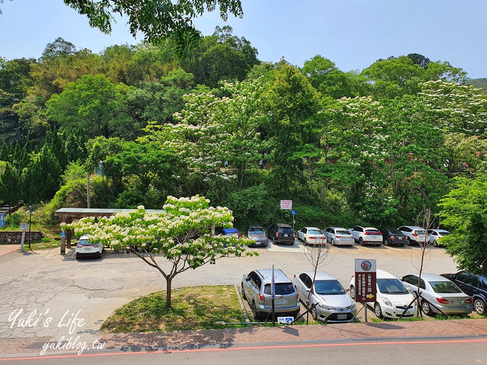 苗栗美食【山驛漫食館】三義龍騰斷橋旁景觀餐廳×舊山線鐵道自行車用餐賞花點 - yuki.tw