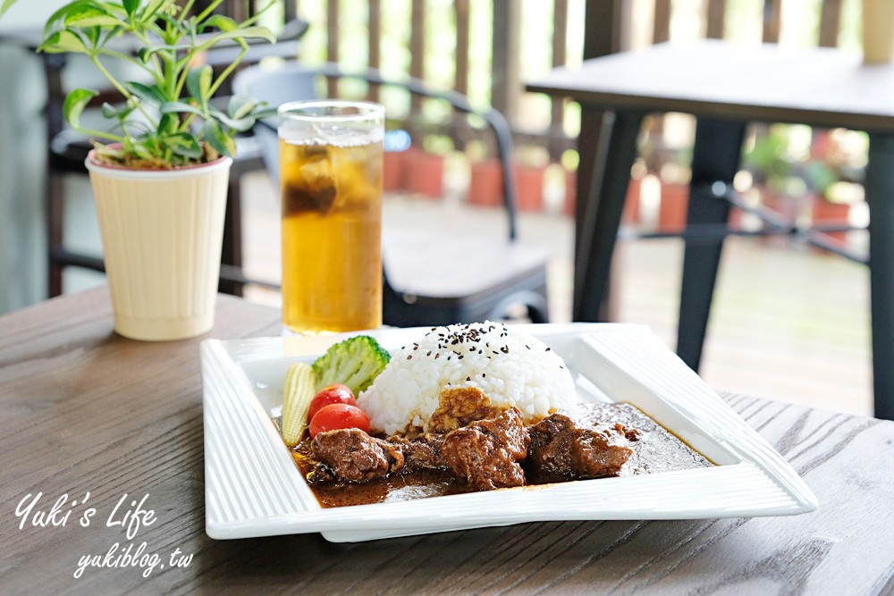 苗栗美食【山驛漫食館】三義龍騰斷橋旁景觀餐廳×舊山線鐵道自行車用餐賞花點 - yuki.tw