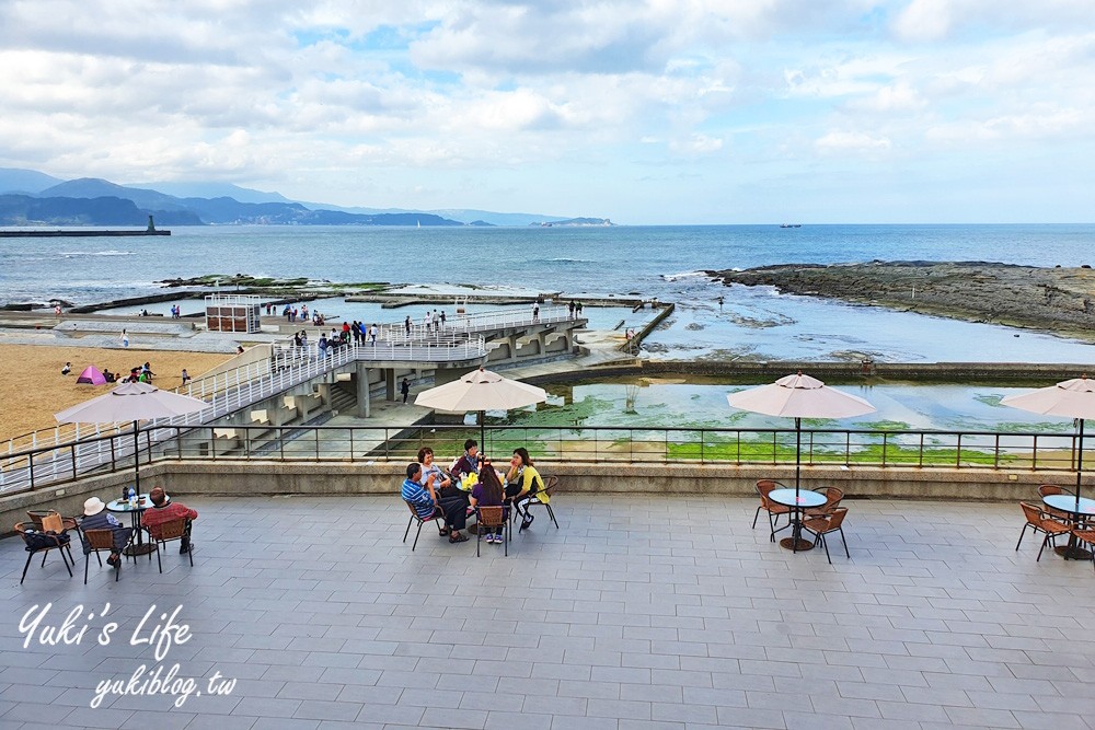 基隆美食【藍食謐境】和平島異國料理×看海景觀餐廳×親子玩沙玩水 - yuki.tw