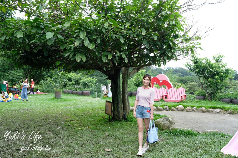 新北八里柚香農場(桃樂絲森林餐廳)小動物親子景觀餐廳、草皮沙坑、免門票 - yuki.tw