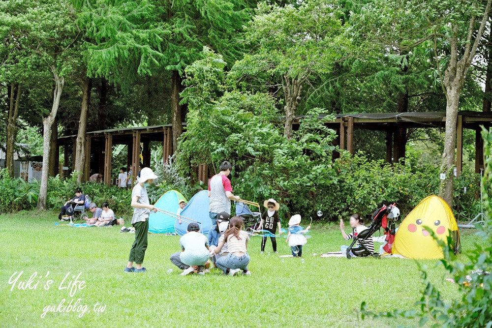 新北景點【準園休閒農場】假日親子草地野餐好去處×餵天竺鼠、釣螯蝦、窯烤披薩DIY - yuki.tw