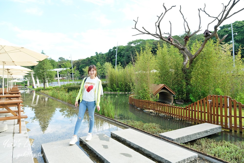 桃園親子景點【大有梯田生態公園】全國首創梯田公園!共融式森林遊戲區~玩水、野餐、冒險桃戰場! - yuki.tw