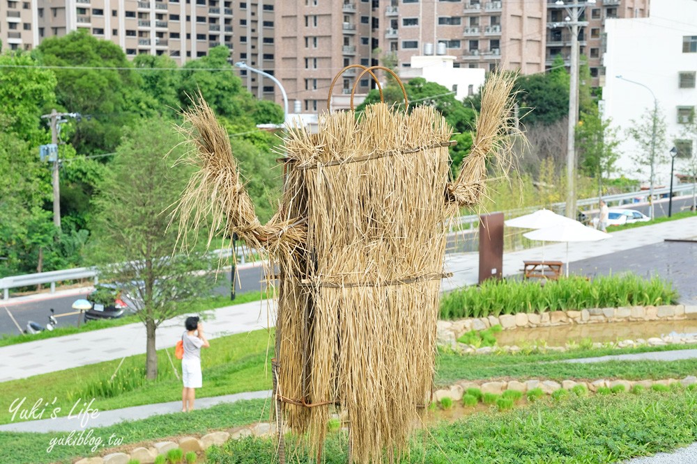 桃園親子景點【大有梯田生態公園】全國首創梯田公園!共融式森林遊戲區~玩水、野餐、冒險桃戰場! - yuki.tw