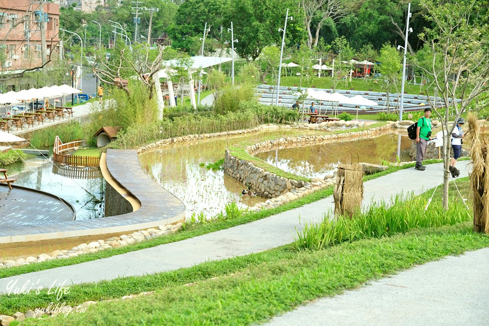 桃園親子景點【大有梯田生態公園】全國首創梯田公園!共融式森林遊戲區~玩水、野餐、冒險桃戰場! - yuki.tw