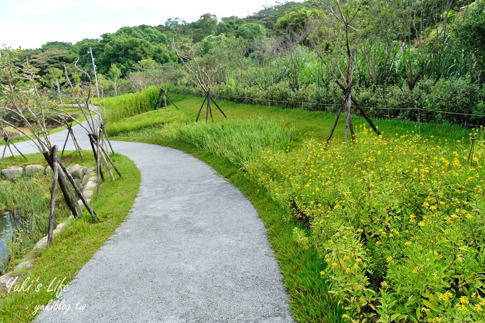 桃園親子景點【大有梯田生態公園】全國首創梯田公園!共融式森林遊戲區~玩水、野餐、冒險桃戰場! - yuki.tw