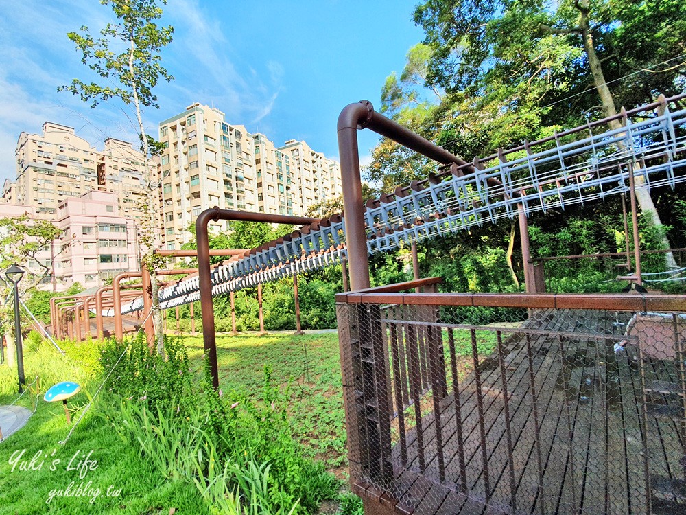 桃園親子景點【大有梯田生態公園】全國首創梯田公園!共融式森林遊戲區~玩水、野餐、冒險桃戰場! - yuki.tw