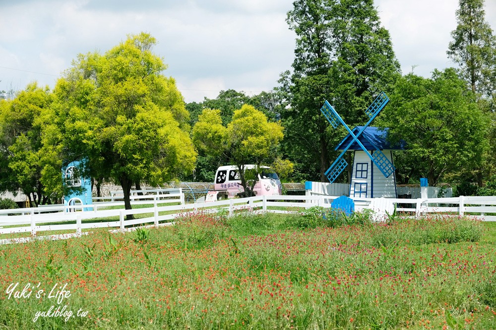 桃園大溪親子景點【富田花園農場】餵草泥馬餵小豬 浪漫水晶教堂 草泥馬冰棒 - yuki.tw