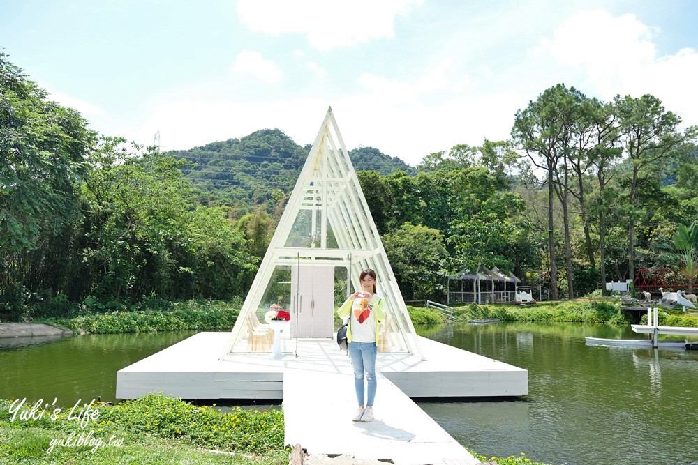 桃園大溪親子景點【富田花園農場】餵草泥馬餵小豬 浪漫水晶教堂 草泥馬冰棒 - yuki.tw