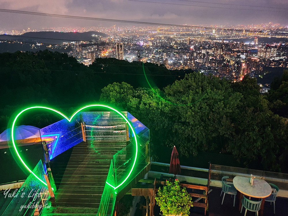 台北景點推薦|草山夜未眠|全新改版陽明山夜景餐廳,旋轉木馬,約會推薦 - yuki.tw