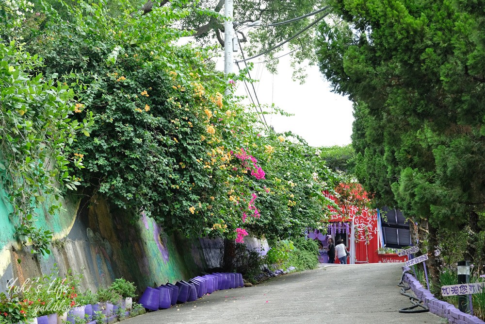 苗栗西湖景點︱噢哈娜咖啡屋︱紫色浪漫約會好去處，還有草泥馬好萌 - yuki.tw