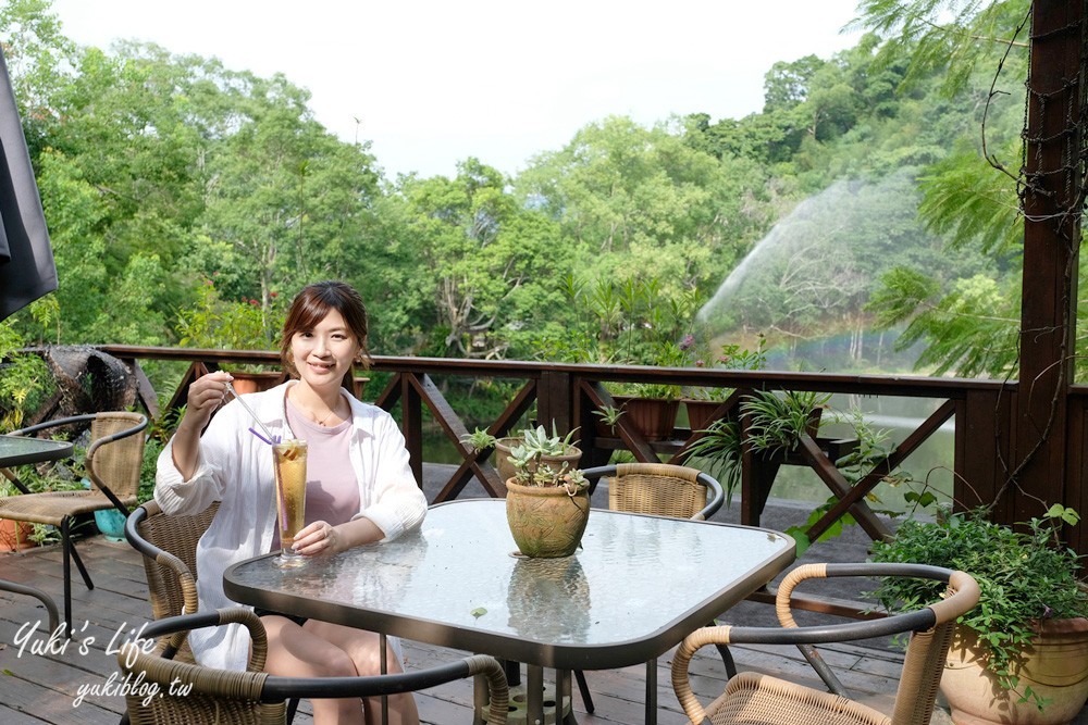 苗栗大湖【湖畔花時間】一隻大白鵝景觀餐廳、苗栗溫泉住宿會館 - yuki.tw