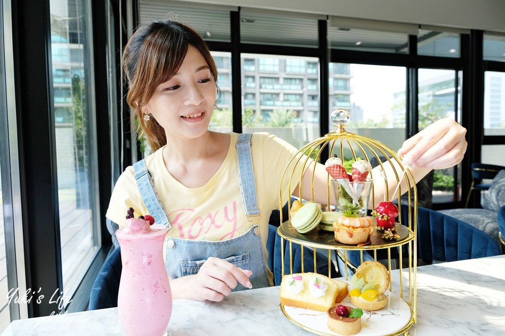 新北美食【The cafe' by 想林口】城市綠蔭空中花園 親子用餐、浮誇系網美下午茶 - yuki.tw