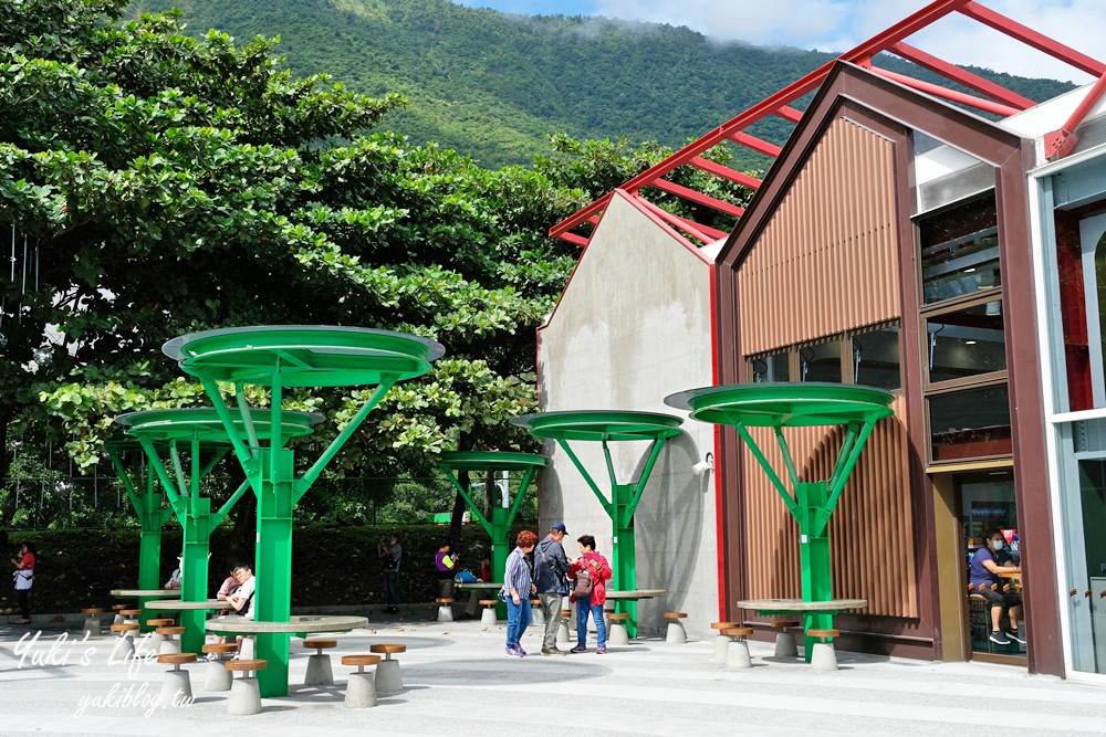 花蓮景點【台泥DAKA園區】免費休憩好去處！無限符號水舞秀、超強7-11、星巴克 - yuki.tw