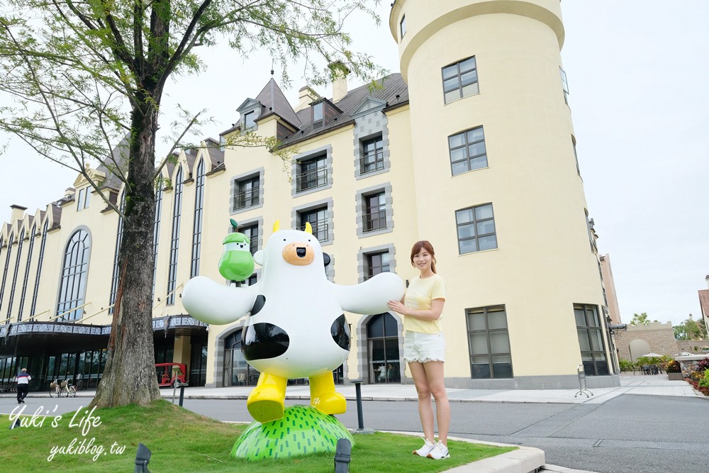 花蓮親子住宿推薦【瑞穗天合國際觀光酒店】歐風小鎮一泊二食~泡湯玩水 甩尾車 自助晚餐~吃喝玩樂一次滿足 - yuki.tw