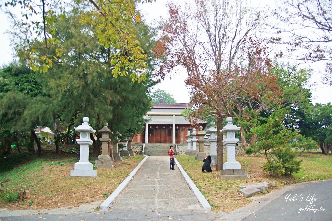 原來這裡很好拍！一日遊玩遍海洋泡腳、日式神社、吊橋湖中島紫色基地浪漫旅行 - yuki.tw