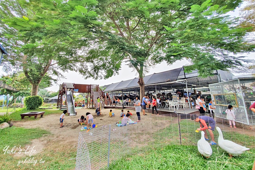 彰化芬園景點【埔茂花市】免門票玩沙坑和溜滑梯，假日親子好去處！ - yuki.tw