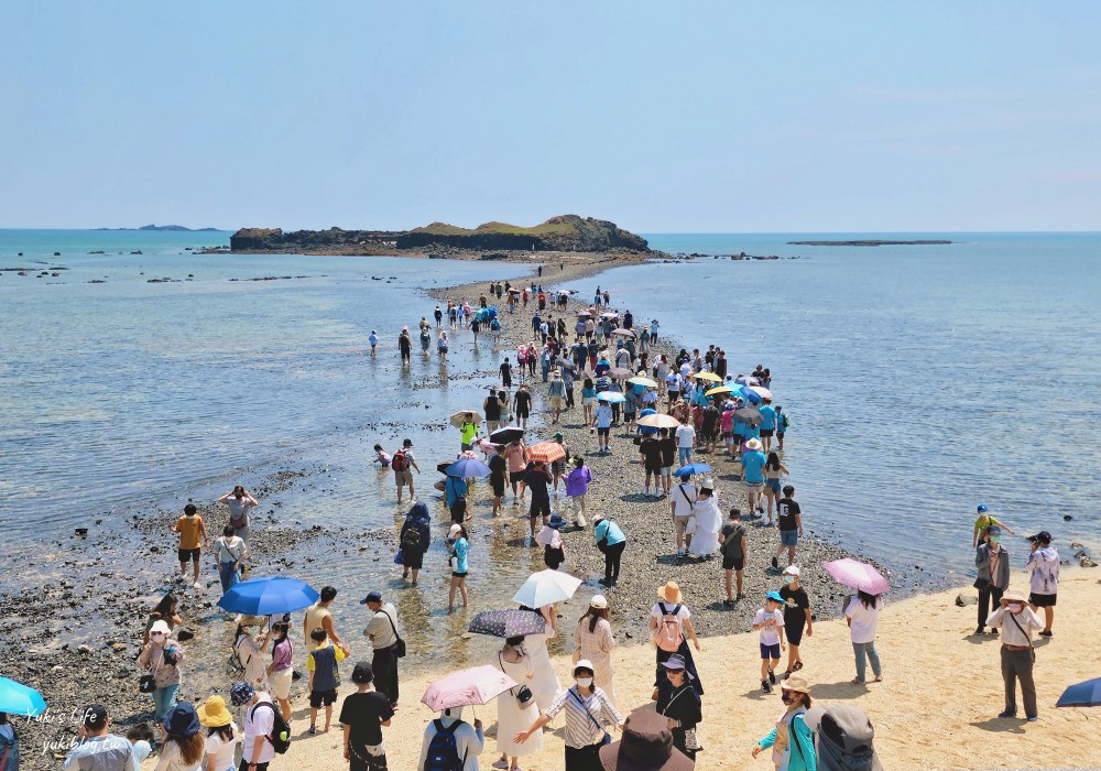 澎湖奎壁山摩西分海，退潮後S型道路超夢幻，澎湖打卡必訪點！ - yuki.tw