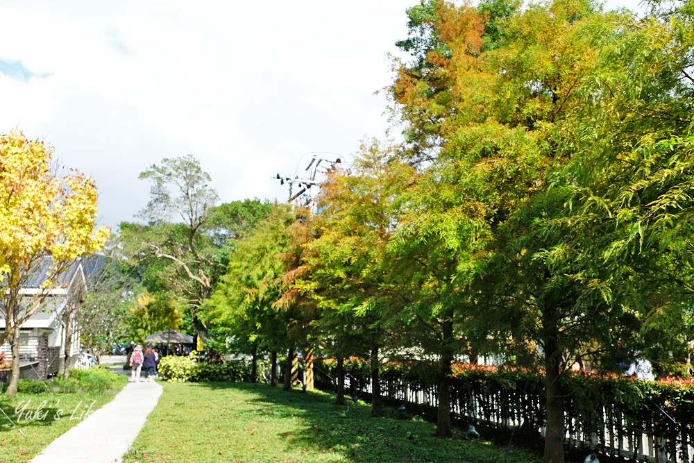 陽明山景觀餐廳【The Cafe’ By 想陽明山】賞落羽松、藝文氛圍咖啡美食推薦(有停車場) - yuki.tw