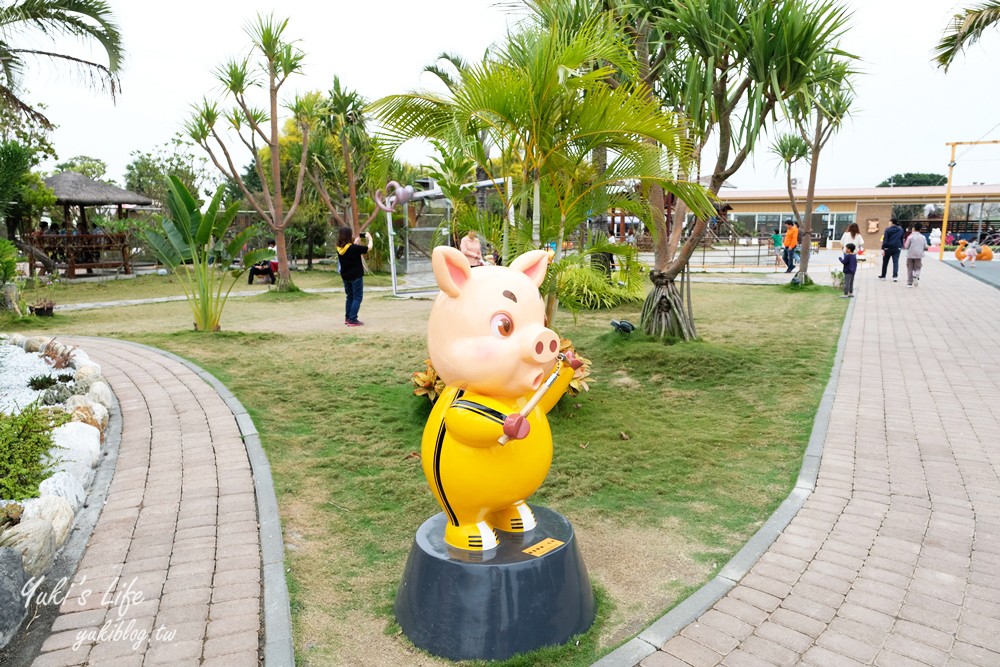 嘉義民雄景點【三隻小豬觀光農場】20多種動物遊樂園、繪本世界親子一日遊！ - yuki.tw