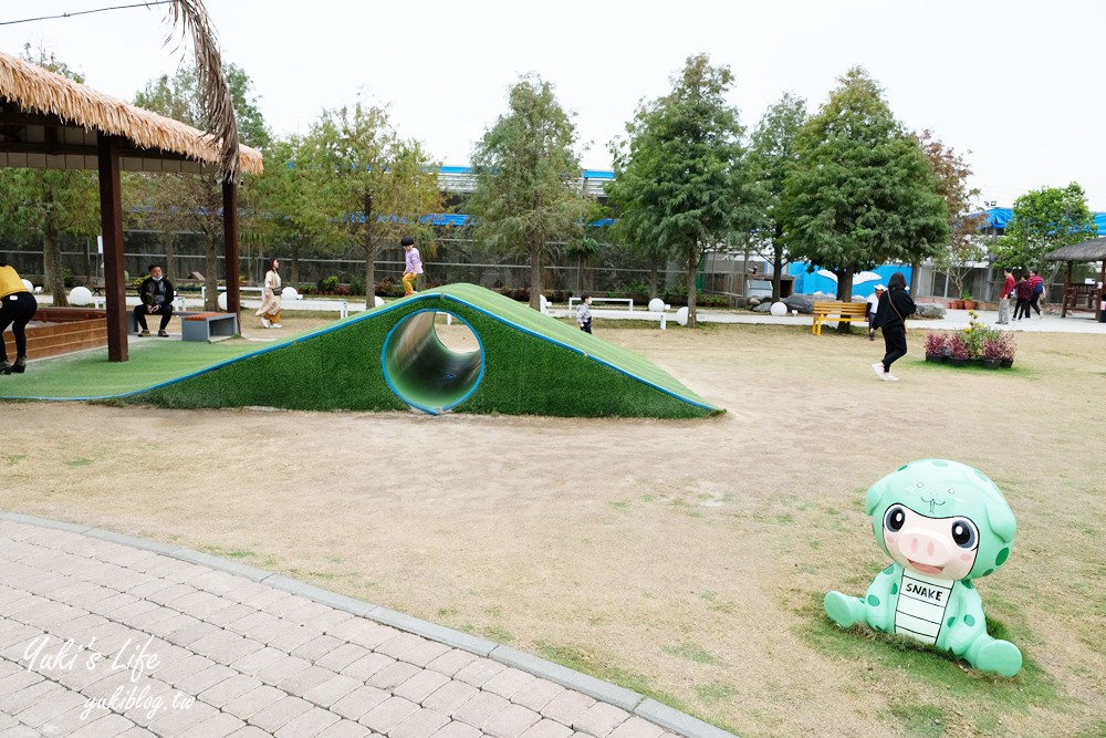 嘉義民雄景點【三隻小豬觀光農場】20多種動物遊樂園、繪本世界親子一日遊！ - yuki.tw