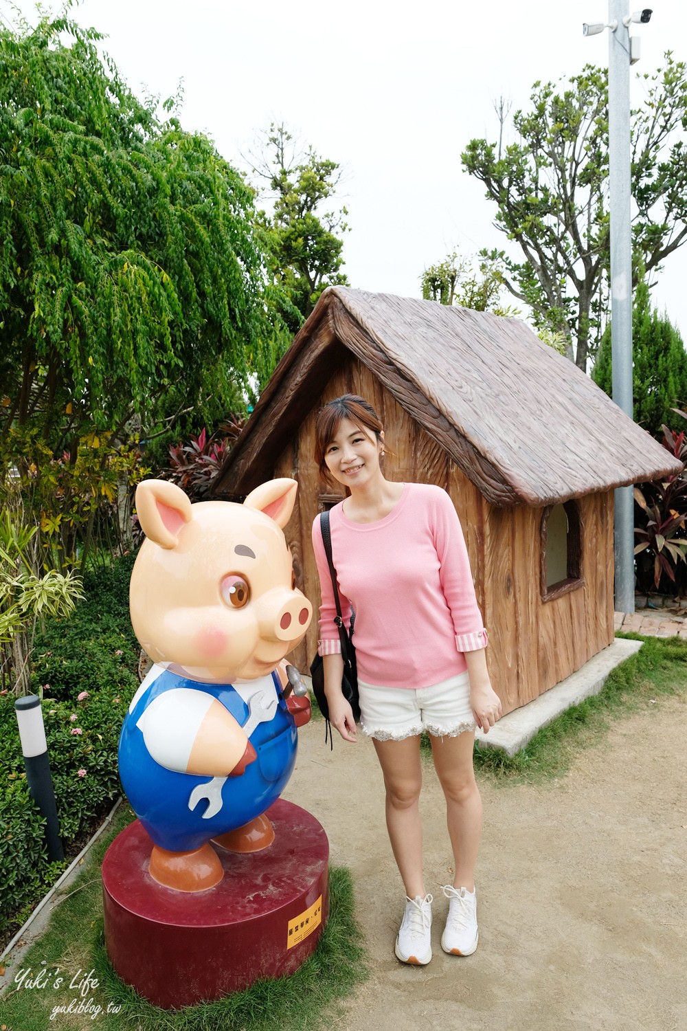 嘉義民雄景點【三隻小豬觀光農場】20多種動物遊樂園、繪本世界親子一日遊！ - yuki.tw