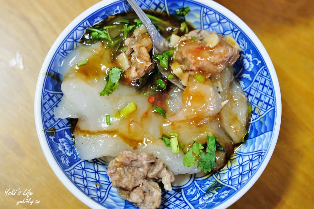 埔里50年老店『阿開肉圓』市場人氣必吃美食！茶壺大骨湯升級套餐吃法！ - yuki.tw