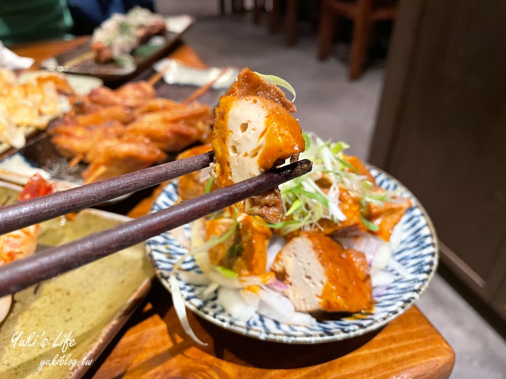 台北美食【阿郎薄皮餃子台式小酒館】 18cm超長特色煎餃/串燒、炸物、滷味下班好去處(捷運忠孝敦化站) - yuki.tw