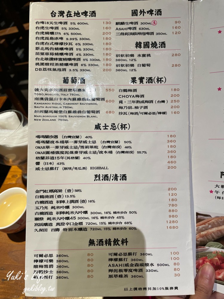 台北美食【阿郎薄皮餃子台式小酒館】 18cm超長特色煎餃/串燒、炸物、滷味下班好去處(捷運忠孝敦化站) - yuki.tw