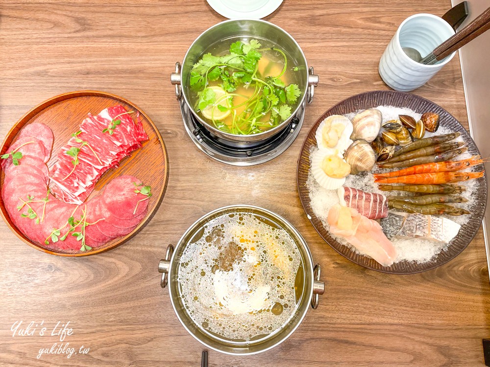 台北美食【母湯火鍋專門店】13 種鍋底隨你挑,日本宮崎A5高級牛肉都有(捷運忠孝敦化站) - yuki.tw