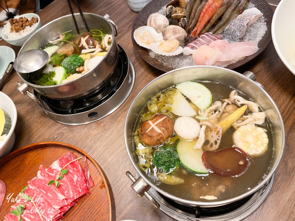 台北美食【母湯火鍋專門店】13 種鍋底隨你挑,日本宮崎A5高級牛肉都有(捷運忠孝敦化站) - yuki.tw